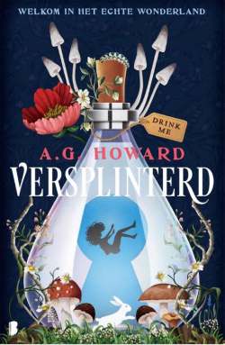 Wonderland 1 - Versplinterd - beste YA 2024. cover Wonderland 1 - Versplinterd